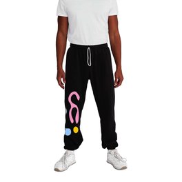 Abstraction in the style of Matisse 7- multicolor Sweatpants