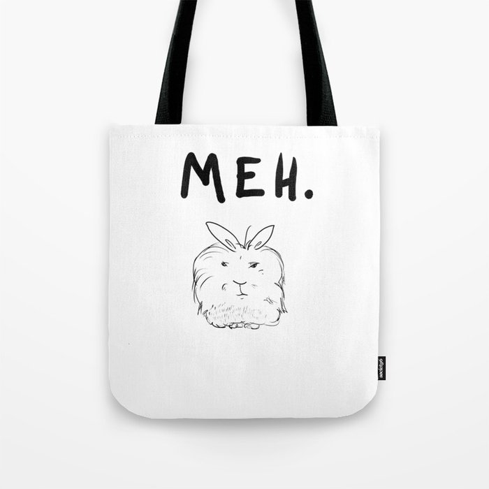 Meh Bunny Tote Bag