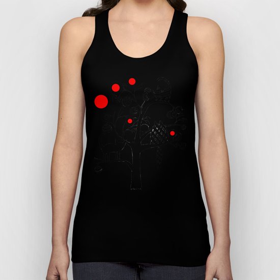 cats and fruits Unisex Tank Top