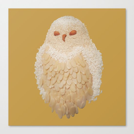 Owlmond 3 Canvas Print