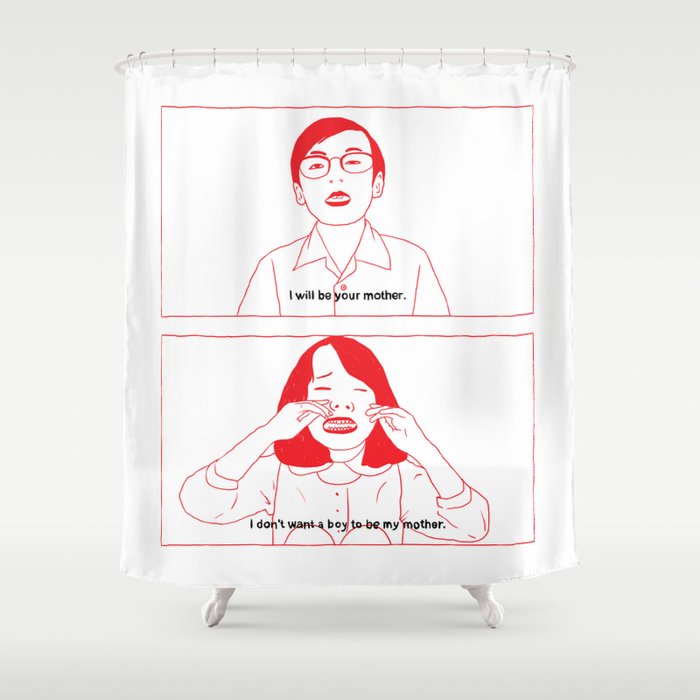 i will be your mother. Shower Curtain