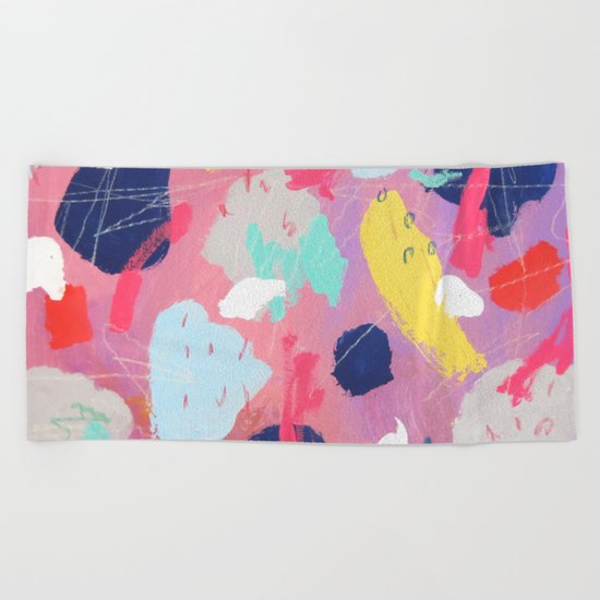 nuru #134 Beach Towel