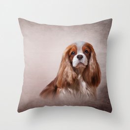 Dog breed Cavalier King Charles Spaniel Throw Pillow