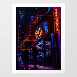 the less I know the better Art Print
