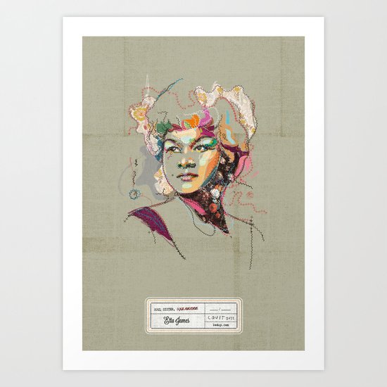 Etta James - Soul Sister | Soul Brother Art Print