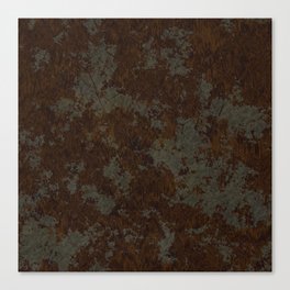 Dark brown rusted Canvas Print
