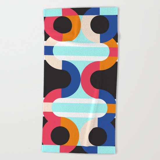 Geometric#17 Beach Towel