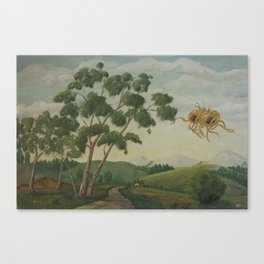 Flying Spaghetti Monster Canvas Print