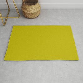 CHARTREUSE Yellowish Green solid color Rug