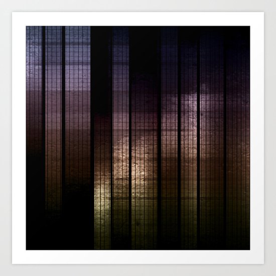 metal world Art Print