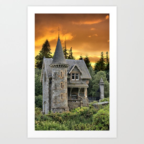 Fairtytale Gatelodge Art Print