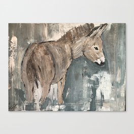 Chasing Donkeys Canvas Print