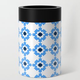 new optical pattern 91 : koch snowflake Can Cooler