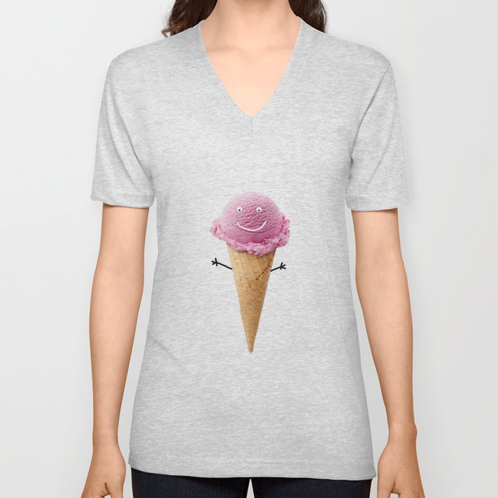ice cream V Neck T Shirt