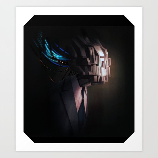 head test Art Print