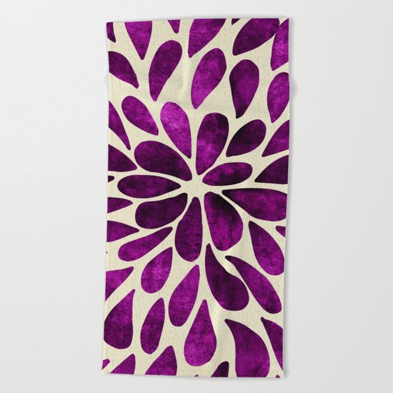 Petal Burst #21 Beach Towel