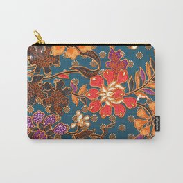 The beautiful art of Malaysian and Indonesian Batik Pattern Carry-All Pouch