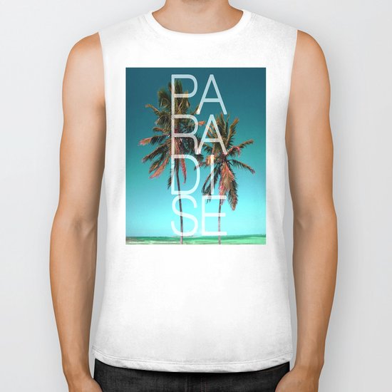 PARADISE Biker Tank