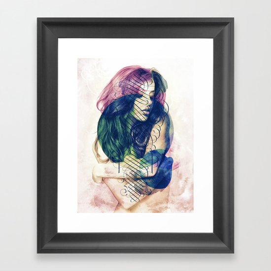 Ecstasy has No Name. Framed Art Print