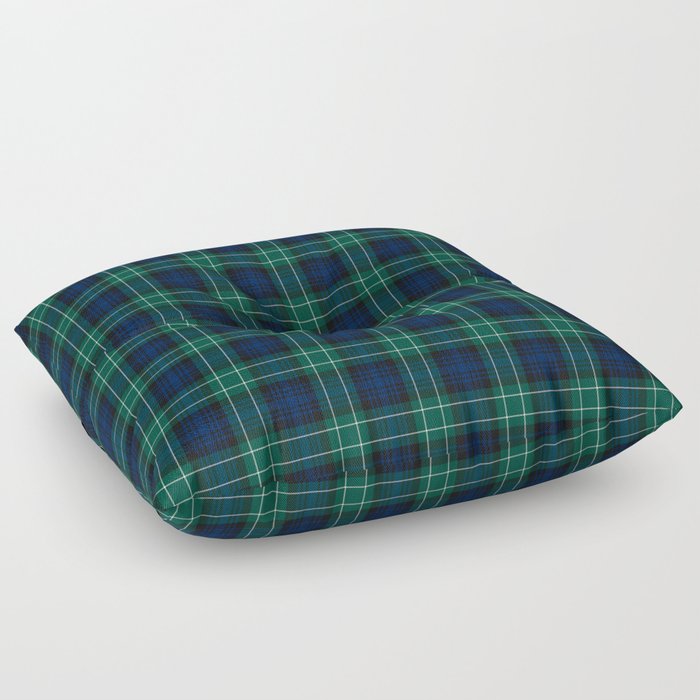 Clan Abercrombie Tartan Floor Pillow