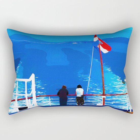 Leaving Home Rectangular Pillow
