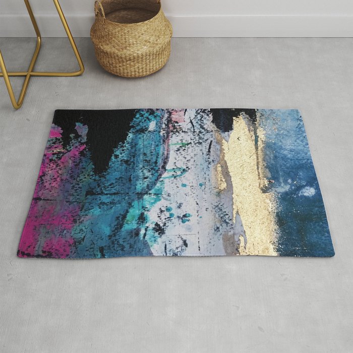 Twilight A Beautiful Abstract Watercolor Mixed Media Piece In
