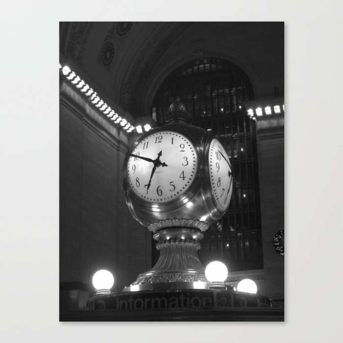 Grand Central Terminal Clock Canvas Print