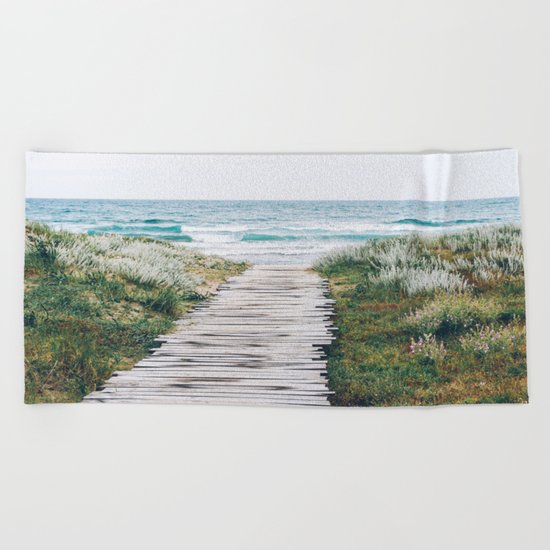 Path to my Heart Beach Towel