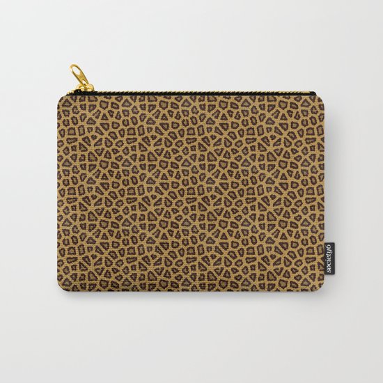 Leopard Skin Fur Pattern Carry-All Pouch