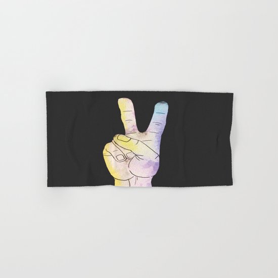 Peace out! Hand & Bath Towel