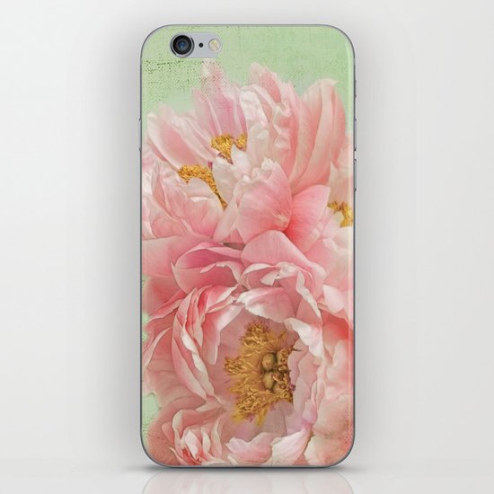 Peonies iPhone & iPod Skin