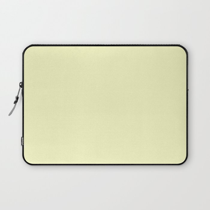 Simply Pale Yellow Laptop Sleeve