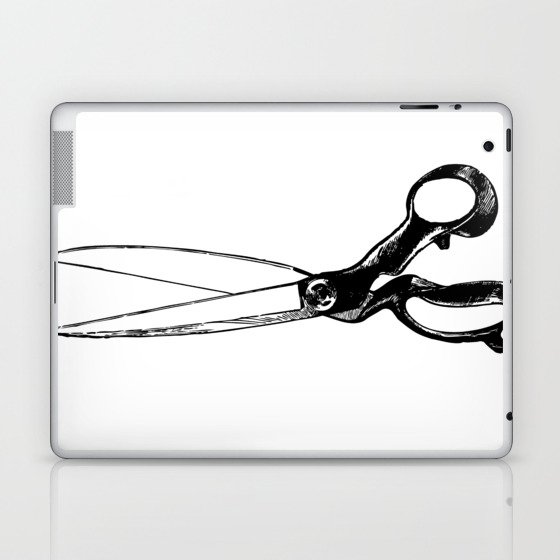 Scissors Laptop & iPad Skin