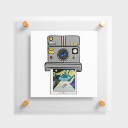 INSTANT PHOTOGRAPH CAMERA Floating Acrylic Print