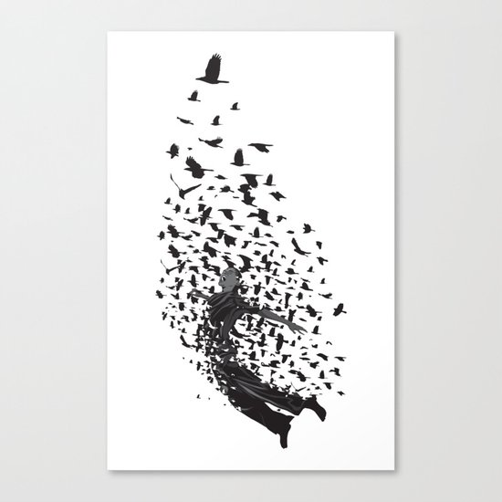 Shoot Fast - Before He Turns Canvas Print