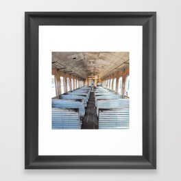 Travel the world - Train Framed Art Print