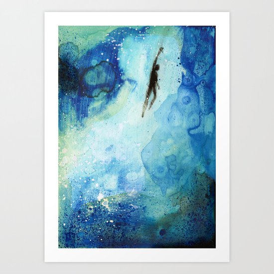 Deep Water Art Print