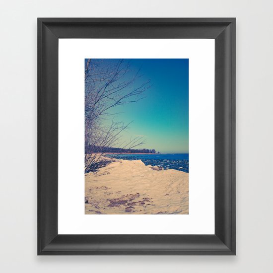 Winter Romance Framed Art Print