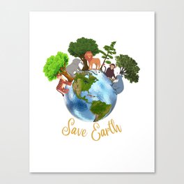 Earth Day Canvas Print