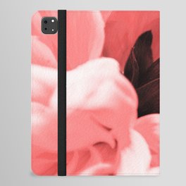 Pink Deer Antler Chrysanthemum Flower iPad Folio Case