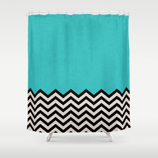 Follow the Sky Shower Curtain