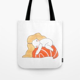 Sashimi Girl Tote Bag