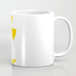 Radioactive flower Yellow design Coffee Mug