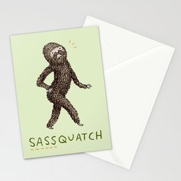 Sassquatch Stationery Card