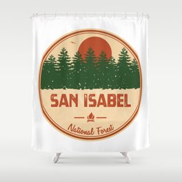San Isabel National Forest Shower Curtain