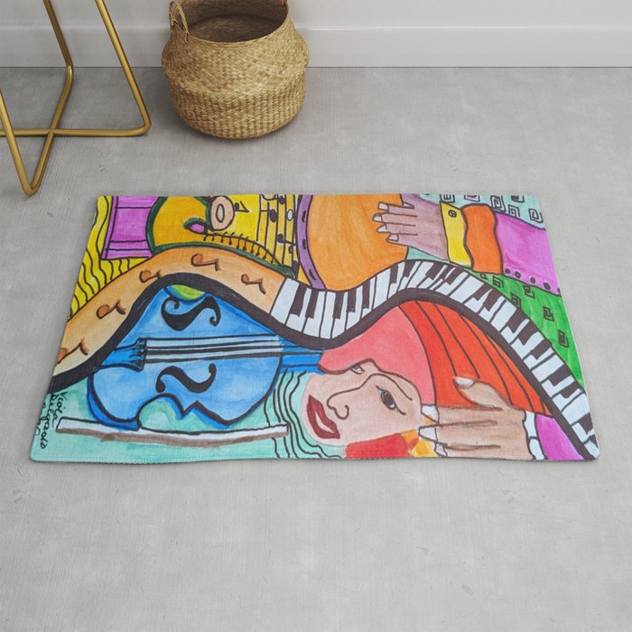 Let There Be Music Rug