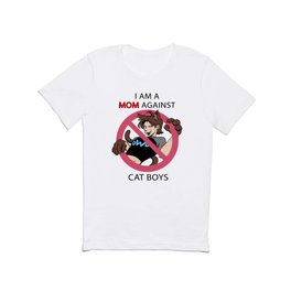 Mom against Cat Boys T Shirt | Jerma, Digital, Catboyjerma, Jerma985, Drawing, Catboy, Catboys 