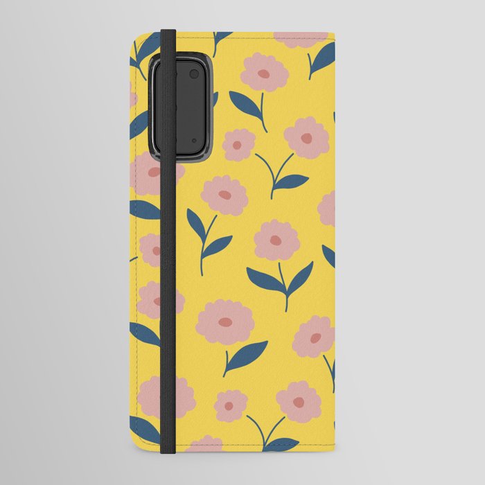 Flower in Yellow Android Wallet Case