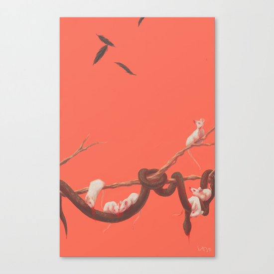 circle Canvas Print