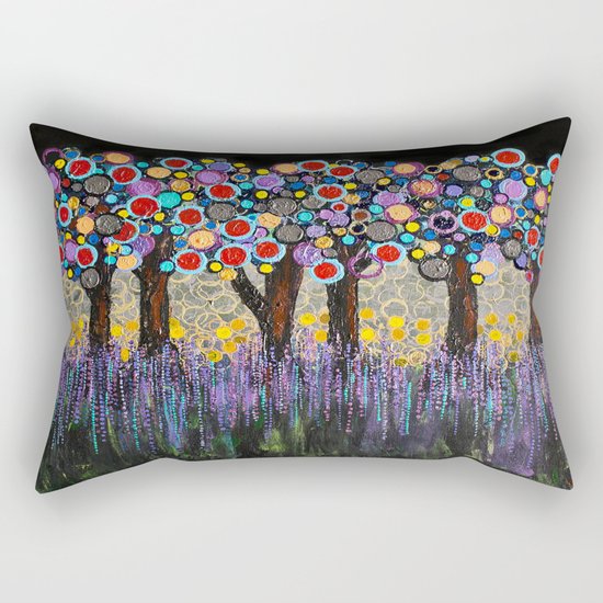 :: When Night Falls :: Rectangular Pillow